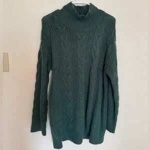 Knox Rose (Target) Forest Green Oversized Sweater/Dress